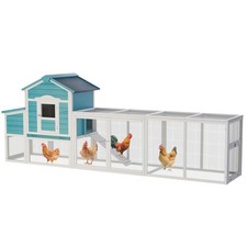 Large Wooden Chicken Coop with