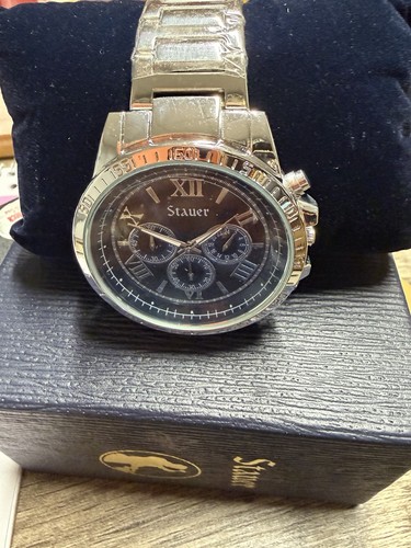 Stauer chronograph watch mens - stauer,