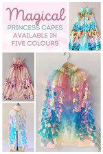 Kids Sequin Dress Up Cape