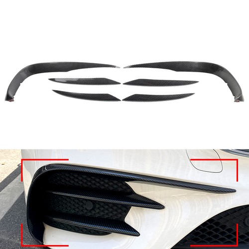 6pcs bumper spoiler fog light - spoiler+fog,