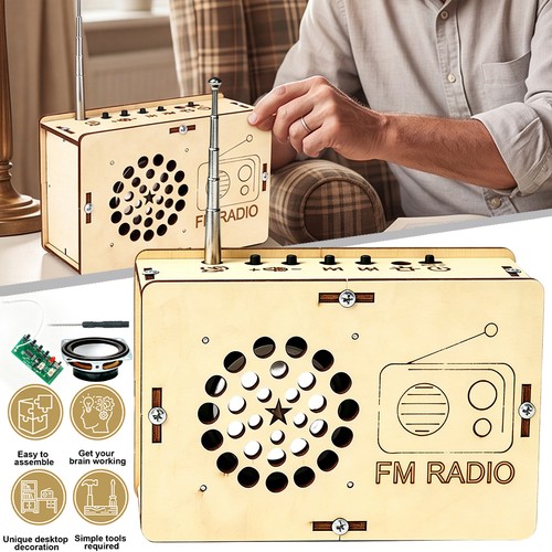 Stem radio kit for kids - stem, 6-14
