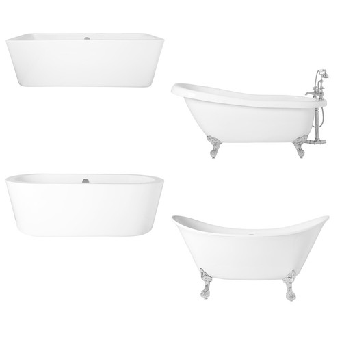 Modern bathroom single double - modern,