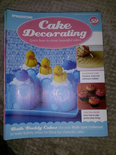 Deagostini cake decorating - cake,