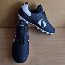 Sondico Strike SG 00 005 Football Boots Black White UK Size 6.5 EU 40