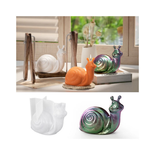 Snail resin mold - 3d,