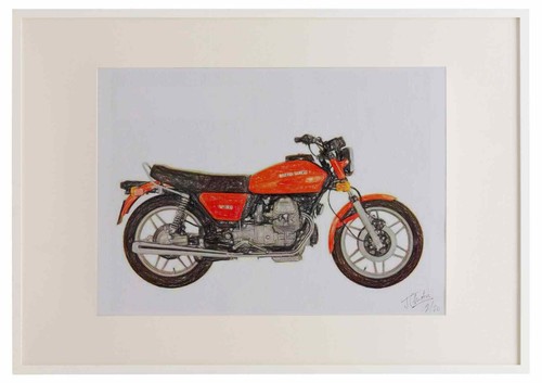 Motoguzzi v50 1976 framed - 1976,