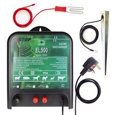 MAINS 5J ELECTRIC FENCE ENERGISER UNIT 230V - 240V HIGH POWER HORSE PADDOCK