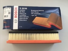Bosch Premium Air Filter S0036 F026400036 New In Original Box Fiat 500