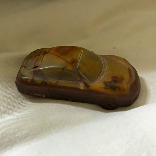 Polished agate pebble - agate, pebble/stone