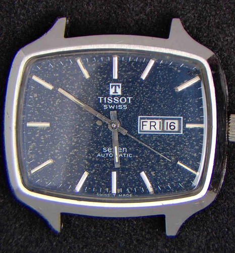 Tissot seven blue dial - blue, men's
