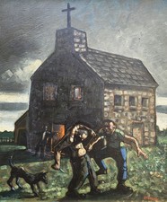 Peter Howson OBE (Scottish, b