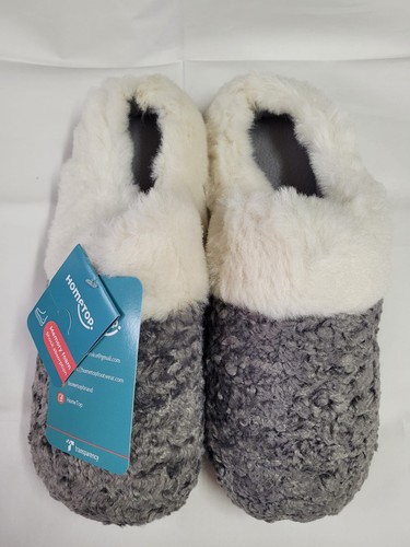 Womens memory foam grey - foam, fluffy
