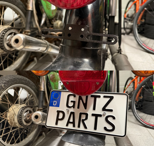Simson s51 s50 license plate - simson,