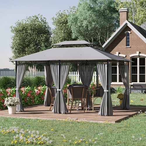Garden gazebo party - gazebo,