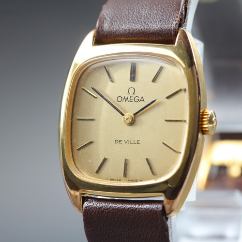 1974 omega ville gold dial - 1974,