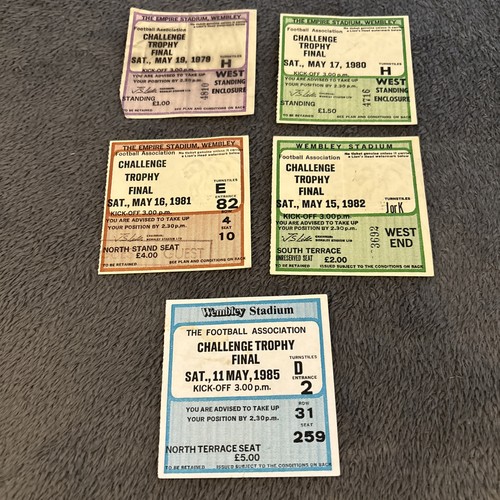 Tickets 1979 1980 1981 - ,