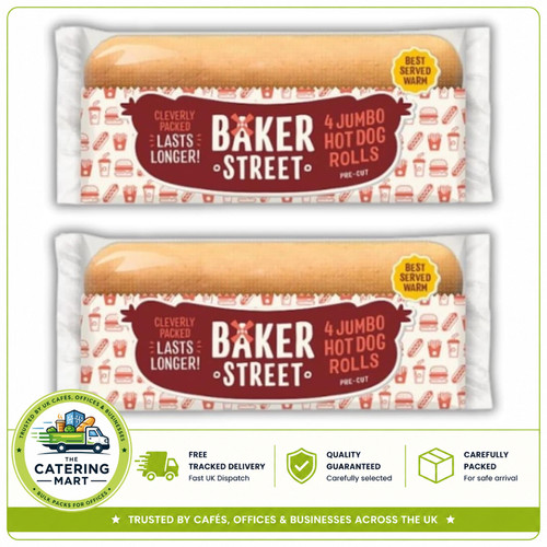 Jumbo hot dog - hot, rolls