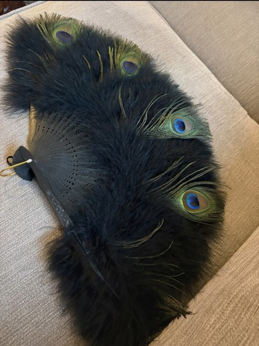 Vintage handmade peacock - vintage,