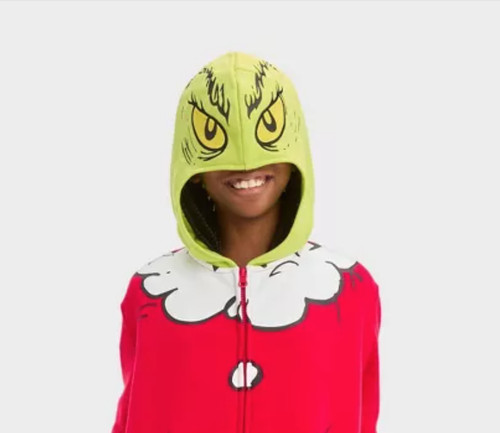 The grinch hoodie jacket - the,