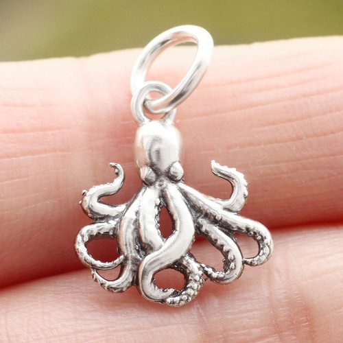 925 sterling silver octopus - 925,