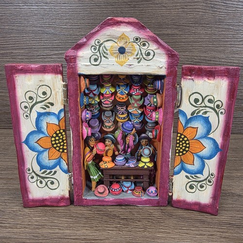 Peruvian retablo ayacucho - peruvian,