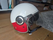 Vespa VJ Helmet White & Red