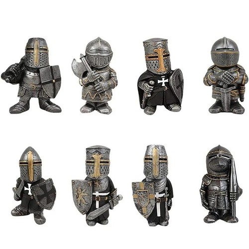 Medieval knight gnome - medieval,
