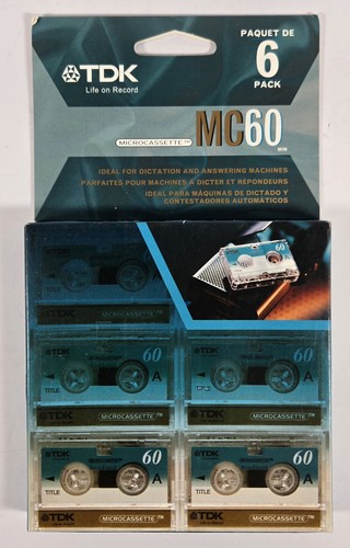 Tdk mc60 minute - mc60, blank