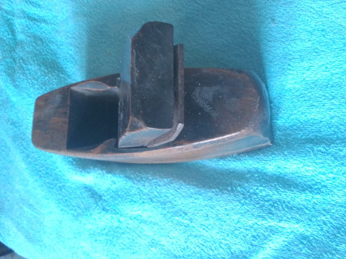 Vintage wooden block plane - vintage,