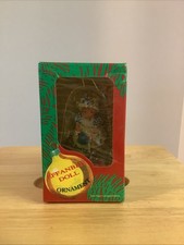 NIB Effanbee Doll Patsy Ann Christmas Ornament  Girl Watering Flowers