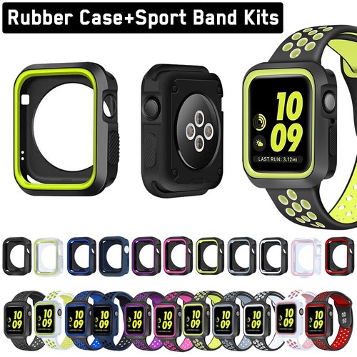 Rubber case silicone strap - rubber,