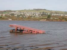 PHOTO  WATER SKI JUMP ON THE