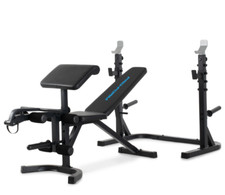 ProForm Sport XT Olympic Weight Bench Adjustable Utility & Squat Rack Home Gym