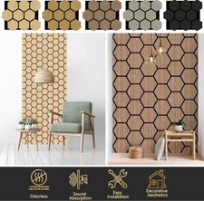 4 PACK ACOUSTIC HEXAGON WALL