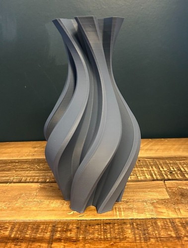 Printed vase swirl - printed,