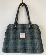 Glen Appin Green Harris Tweed Wool Tote bag - Great Condition