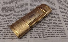 YSL Lighter gold shot blasted working condition