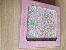 William Morris Hyasinth  Set Of 4 Coasters New!