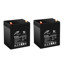 2 x 12V 5AH Razor CRAZY CART -