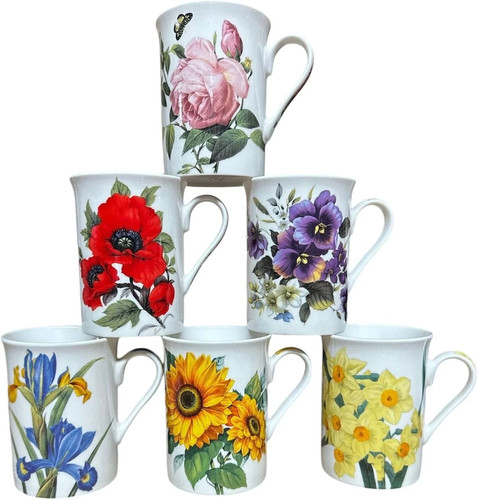 Set mixed flowers beakers - mixed,