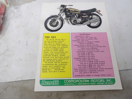Benelli 750sei quattro 500 - quattro,