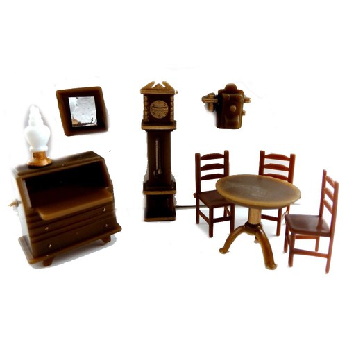 Dolls house miniature - dolls,