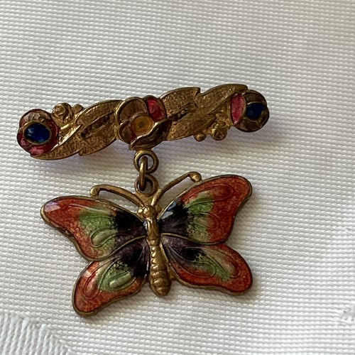 Enamel butterfly bar - bar, .