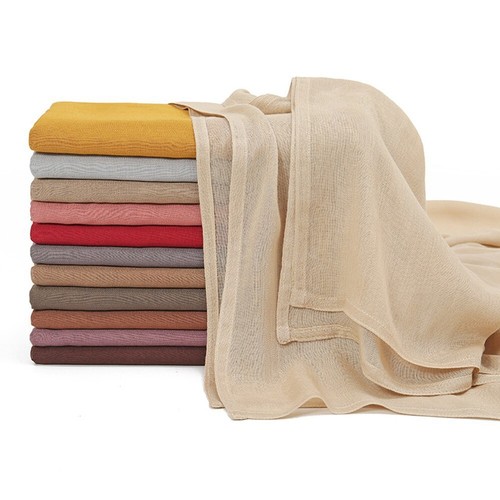 Muslim crinkle hijab scarf - crinkle,