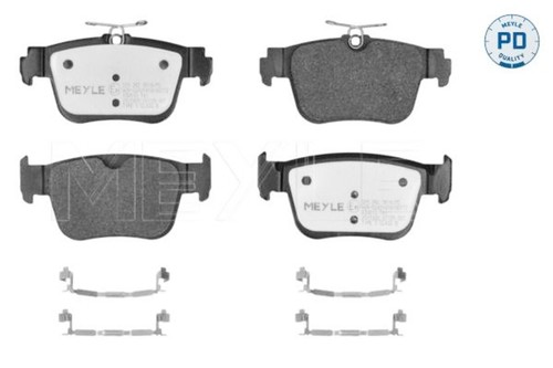 Meyle rear disc brake - meyle, pad