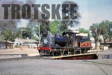 35mm Slide INDIAN Railways Steam Loco 569W 1976 Original