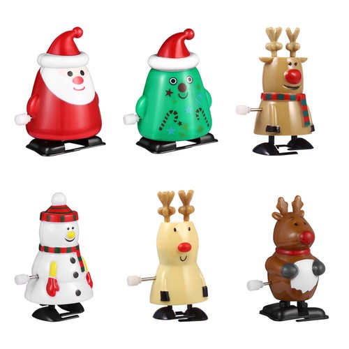 Wind christmas figures - up,