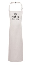 Kids Personalised Head Chef Apron PR149 - Customised with Any Name