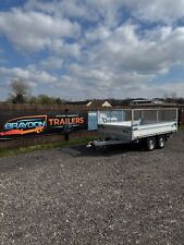 Debon Tipper Trailer PW2.4 Twin Axle 3 Way Electric Tip 2600kg 3.0m x 1.8m