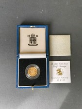 1998 Gold Proof Half Sovereign
